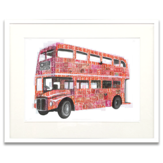 London Bus Limited Edition Framed