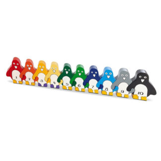 Penguin number row