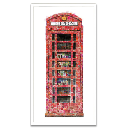 Telephone Box Large Limited Edition Framed
