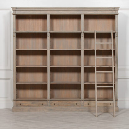 Large Rustic Bookcase 2