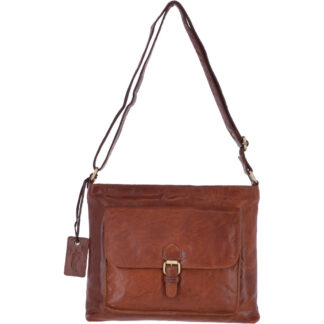 Ashwood Womens Vintage Medium Leather Shoulder Bag Honey Tan – G23